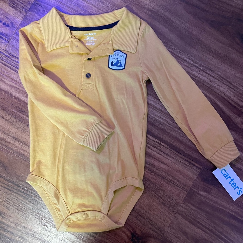 Carters long sleeved body suit